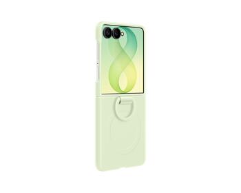 Samsung EF-EF776CGE Silicone Magnetic Cover with Ring Защитный чехол для Galaxy Z Flip 8 / зелёный (EF-EF776CGEGWW)