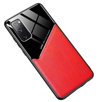 Mocco Lens Leather Back Case Кожанный чехол для Samsung Galaxy A42 5G Красный (MO-LC-SAM-A42-RE)