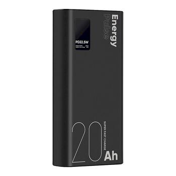 OBAL:ME EnergyPulse Powerbank 20000mAh 22.5W Портативный аккумулятор чёрный (OMPWB20K)