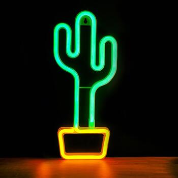 Forever Light FLNEO2 CACTUS Neon LED Dekorācija (FLNEO2)