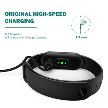 RoGer Xiaomi Mi Band 5/6/7 USB Магнитный кабель 40см (SW370375)