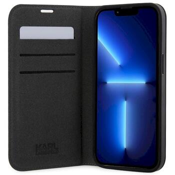 Karl Lagerfeld KLBKP14XSAKLHPG Saffiano Monogram Book Case Чехол для планшета для iPhone 14 Pro Max 6.7