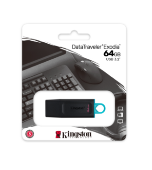 Kingston Traveler Exodia Флэш Память 64GB (DTX/64GB)