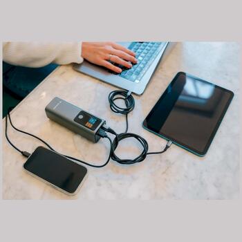 Verbatim 32269 Charge n Go Ārējās baterijas 27000mAh / 140W / 2xUSB-C / PD 3.1 gray (32269)