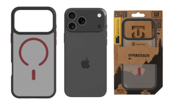 Tactical MagForce Hyperstealth 2.0 Cover Aizsargapvalks priekš iPhone 17 Pro Max / melns/sarkans (TA-57983126613)