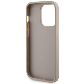 Guess Strass Metal Logo Back Case Защитный Чехол для Apple iPhone 15 Pro (GUHCP15LPS4DGPD)