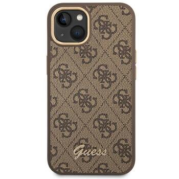 Guess GUHCP14MHG4SHW Hardcase 4G Vintage Gold Logo Защитный чехол для iPhone 14 Plus/15 Plus 6.7