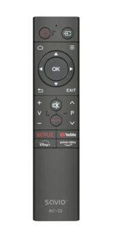 Savio RC-22 Tālvadības pults IR Bezvadu TV (RC-22)
