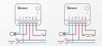 SONOFF MINIR4M 1-Channel WiFi Smart Switch AC Relay 100–240V / 10A (MINIR4M)