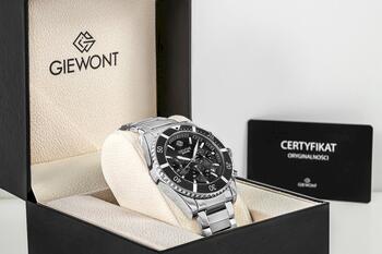 Giewont Chronograph Sapphire Мужские наручные часы / серебристый (GW3970-B2)