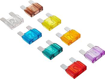 Автомобильные предохранители MINI, набор 10 шт. (5A,7,5A,10A,15A,20A,25A,30A) (BEZ4006)