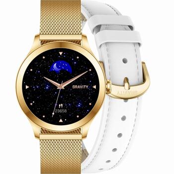 Smartwatch Gravity Смарт-часы / бело-золотой (GT25-2 PRO)