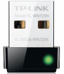 TP-LINK TL-WN725N Nano Bezvadu tīkla adapteris (TL-WN725N)