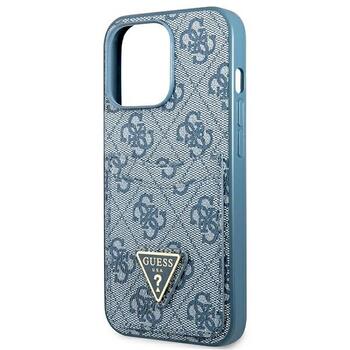 Guess GUHCP13LP4TPB Hardcase 4G Triangle Logo Cardslot Защитный чехол для iPhone 13 Pro / 13 6,1