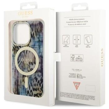 Guess GUHMP14XHLEOPWB Чехол для Apple iPhone 14 Pro Max (GUHMP14XHLEOPWB)