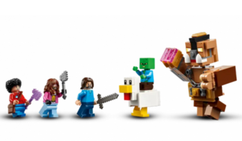 LEGO MINECRAFT Woodland Mansion Fighting Ring 21272 Konstruktors (21272)