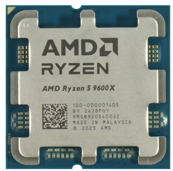 AMD Ryzen 5 9600X Процессор 3.9 GHz (100-100001405WOF)