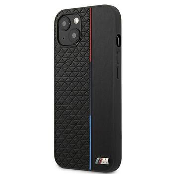 BMW Коллекция M BMHCP13STRTBK Back Case Кожанный Чехол для телефона Apple iPhone 13 Mini (BMHCP13STRTBK)