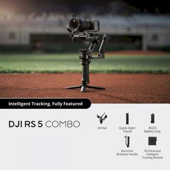 DJI RS 5 Combo 3-axis Handheld Gimbal (CP.RN.00000497.01)