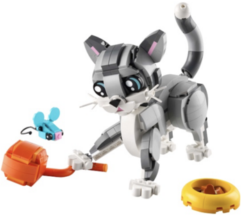 LEGO 31163 Creator 3 IN 1 Playful Cat Konstuktors (31163)