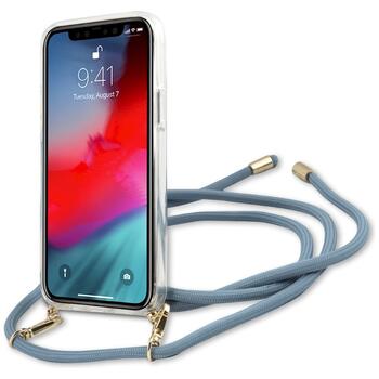 Guess GUHCP12LCRTVSBL Script Vintage Защитный чехол для iPhone 12 Pro Max 6.7
