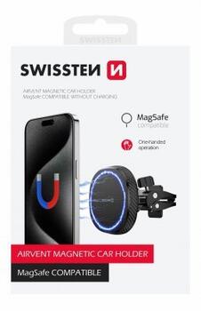 Swissten MagStick Компактный магнитный автомобильный держатель (Cовместим с MagSafe) (65010800)