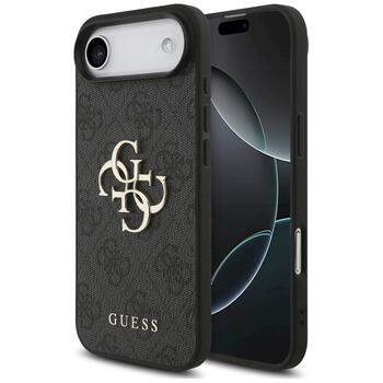 Guess 4G Big Logo Case Защитный чехол для iPhone Air / чёрный (GUHCP17M4GMGGR)