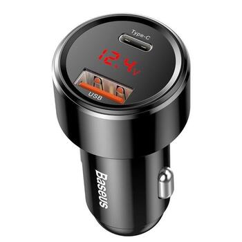 Baseus Magic Series Auto Lādētājs ar LCD / PPS / QC4+ / PD / 45W (CCMLC20C-01)