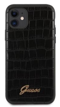 Guess GUHCN61PCUMLCRBK Croco Cover Чехол для Apple iPhone 11 Black (GUHCN61PCUMLCRBK)