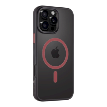 Tactical MagForce Hyperstealth 2.0 Cover Защитный чехол для iPhone 16 Pro Max / чёрный/красный (TA-57983121869)