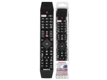 HQ LXP1560 TV pults Vestel LCD/LED / RM-L1560 / Netflix / Melna (LXP1560)