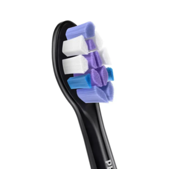 Philips Sensitive HX6056/88 Elektriskās zobubirstes uzgaļi 6 gab / melns (HX6056/88)
