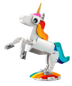 LEGO 31140 Magical Unicorn Konstruktors (31140)