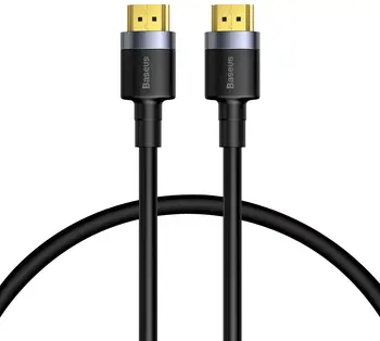 Baseus Cafule HDMI 2.0 HDMI-кабель 4K 3D 1m / чёрно-серый (CADKLF-E01)