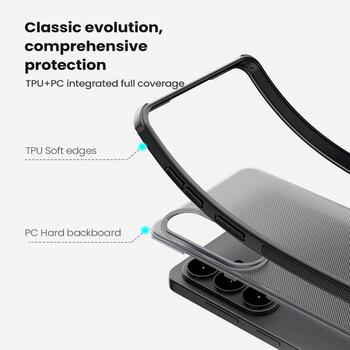 Nillkin Super Frosted PRO Back Cover Защитный чехол для Samsung Galaxy S26 / прозрачный чёрный (57983129421)
