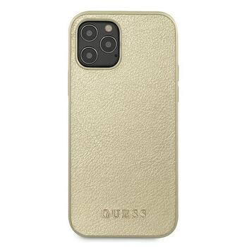 Guess GUHCP12LIGLGO Hardcase Iridescent Aizsargapvalks priekš iPhone 12 Pro Max 6,7
