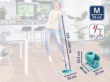 Leifheit 52121 Grīdas uzkopšanas komplekts Clean Twist M Ergo Mobile (1052121)