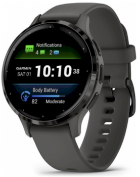 Garmin Venu 3S Умные часы 41mm Grey Satellite (010-02785-00)