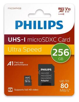 Philips FM25MP45B/00 microSDXC Kарта памяти 256GB (FM25MP45B)