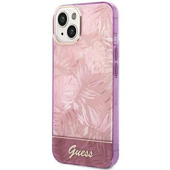 Guess GUHCP14MHGJGHP Jungle Collection Aizsargapvalks priekš iPhone 14 Plus / 15 Plus 6.7