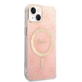 Guess Set GUBPP14MH4EACSP Aizsargapvalks + Tīkla lādētājs priekš iPhone 14 Plus / 15 Plus 6.7