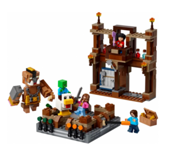 LEGO MINECRAFT Woodland Mansion Fighting Ring 21272 Konstruktors (21272)