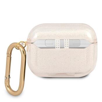 Guess GUAPUCG4GD AirPods Pro cover Защитный чехол для AirPods Pro Glitter Collection / золотой (GUAPUCG4GD)