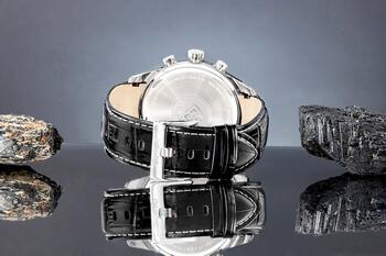 Giewont Chronograph Sapphire Vīriešu pulkstenis / sudraba/melns (GW7650-A2)