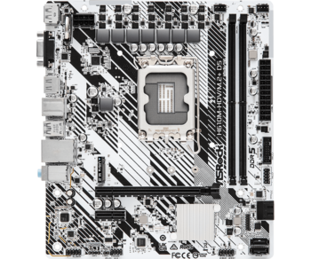 Asrock H610M-HDV M.2+ D5 Mātesplate Micro-ATX / Intel H610 / LGA1700 / DDR5 (H610M-HDV/M.2+D5)