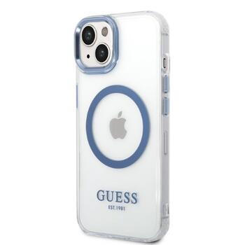 Guess GUHMP14MHTRMB Hardcase Metal Outline Magsafe Защитный чехол для iPhone 14 Plus / 15 Plus 6.7