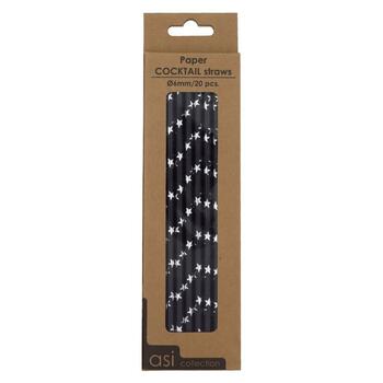 Asi Collection Бумажные Трубочки Для Коктейлей 20шт (24305110)