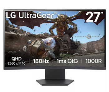LG 27GS60QC-B Ultragear Spēļu Monitors 27