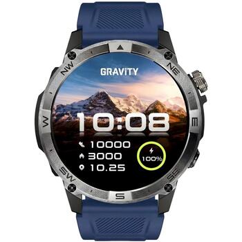 Smartwatch Gravity Ремешок + браслет для смарт-часов GT46-2 / чёрный (GT46-2)