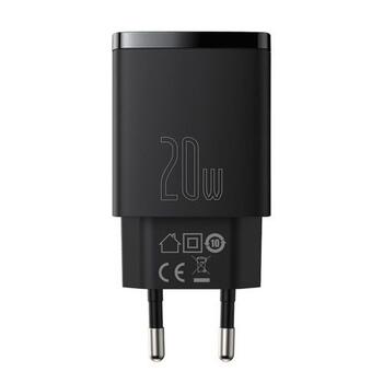 Baseus CCXJ-B01 Tīkla Lādētājs USB-C 20W (CCXJ-B01)